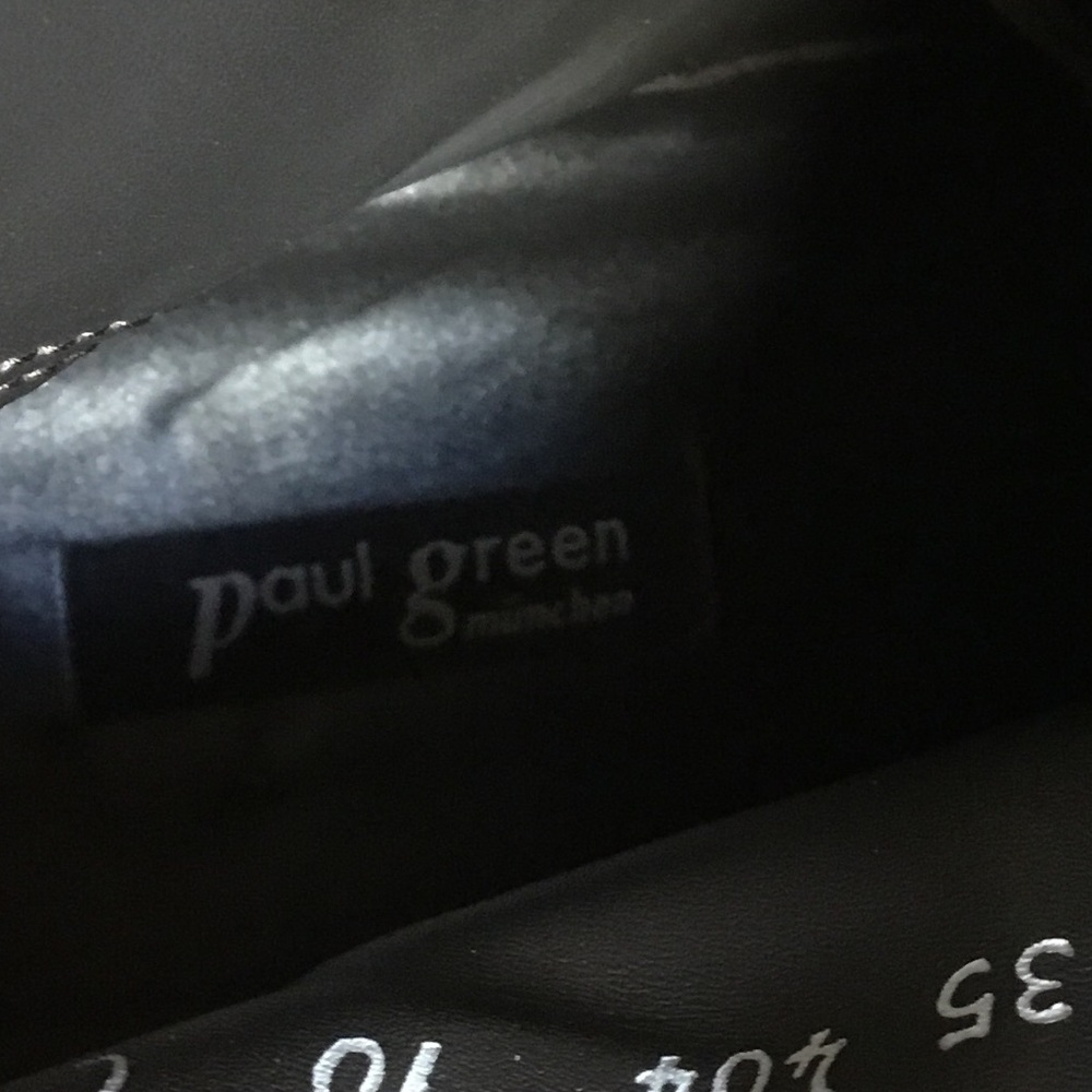 Paul Green Reese Brown Suede High Heel Ankle Boots - Picture 8 of 9